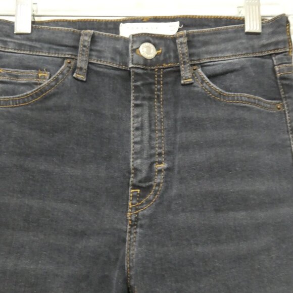 TOP SHOP - Jamie | size W 25 to fit L 32 | Navy Blue Skinny Jeans | NWOT - Picture 3 of 16